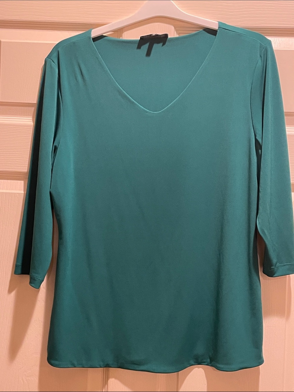 LBISSE Green knit top. XL